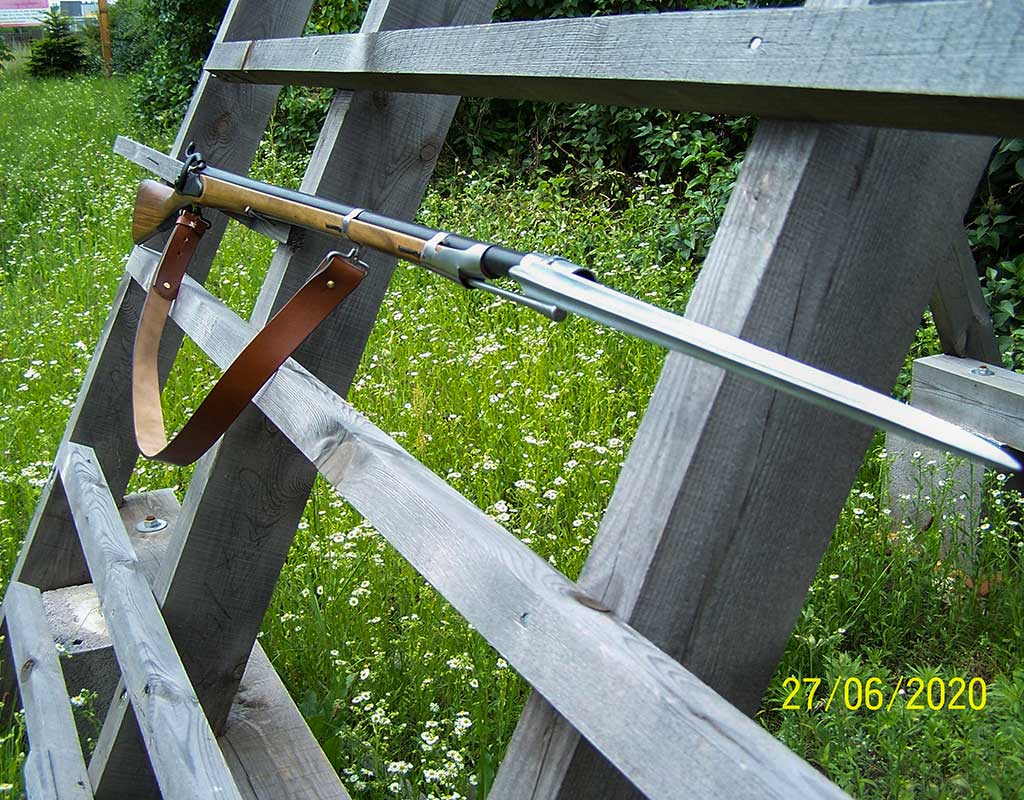 Zabytkowy Francuski karabin kapiszonowy model 1822